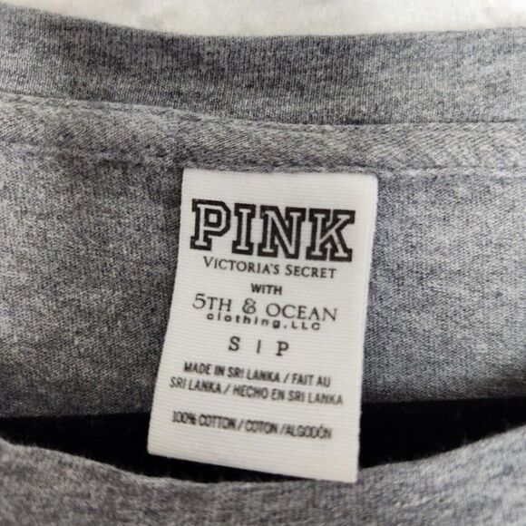 Victoria's Secret PINK 5th & Ocean CSU Fort Collins CO Long Sleeve Shirt Small - Picture 8 of 9